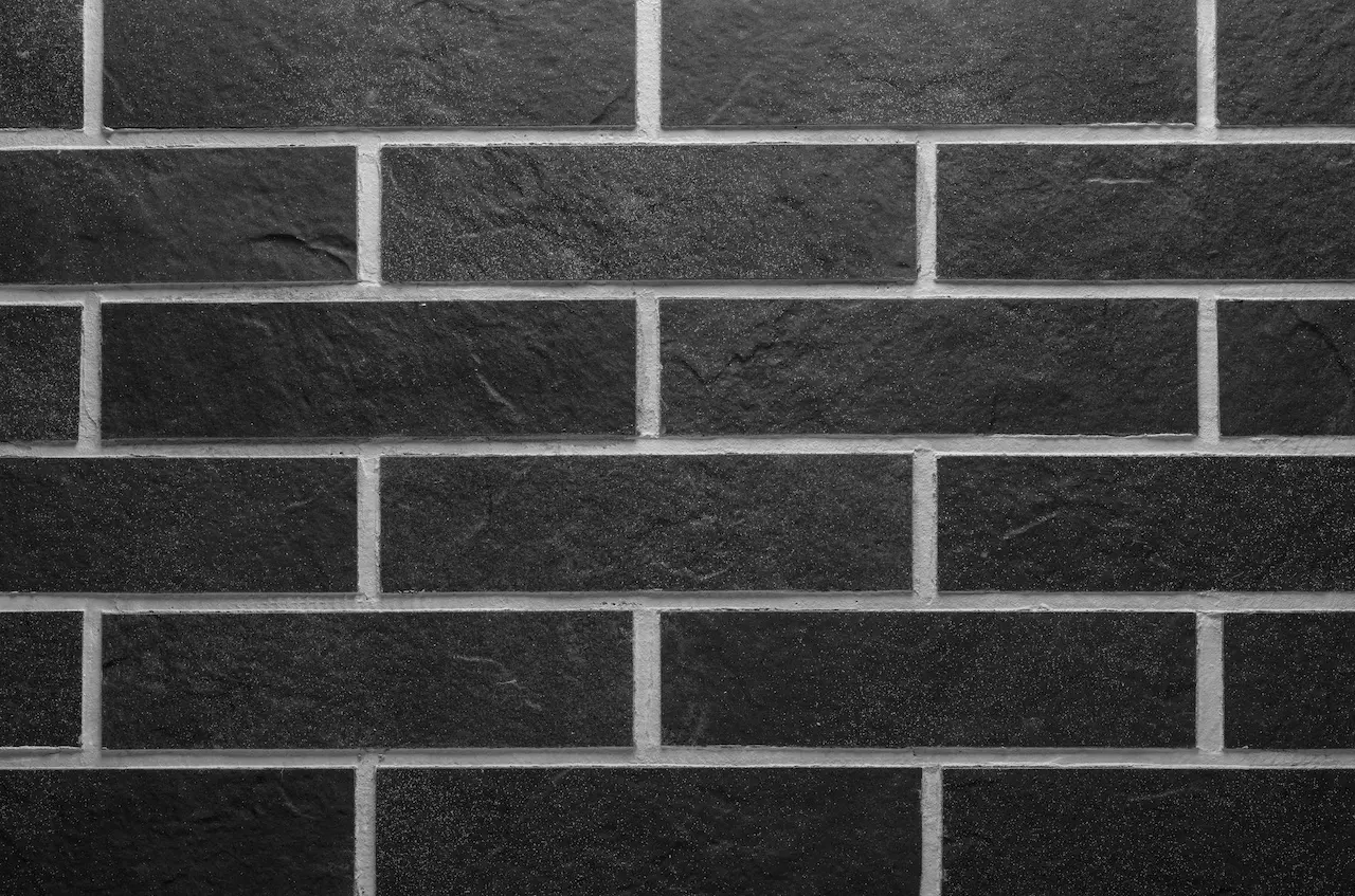 Placă flexibilă Brick Vulcanic Antracit