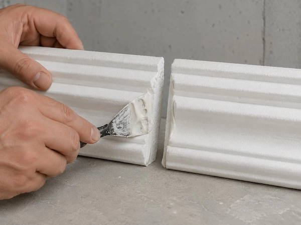 Cornice joining: