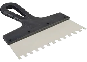 Notched trowel 6-10 mm