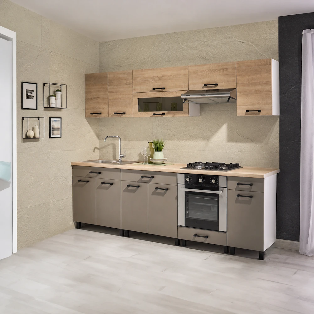 Kitchens and hallways