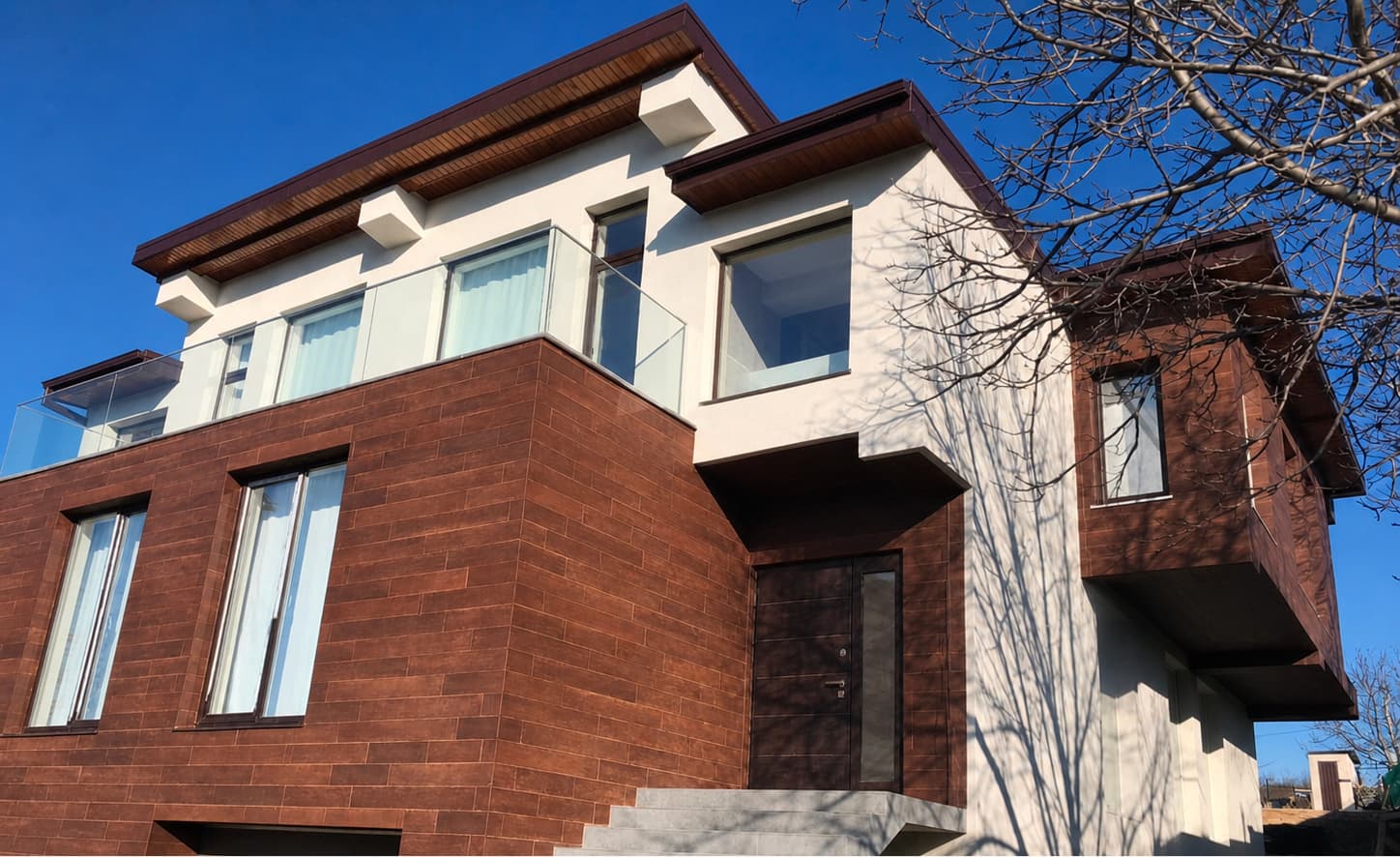 PletaFlex flexible stone facade — private house in Bender — 10