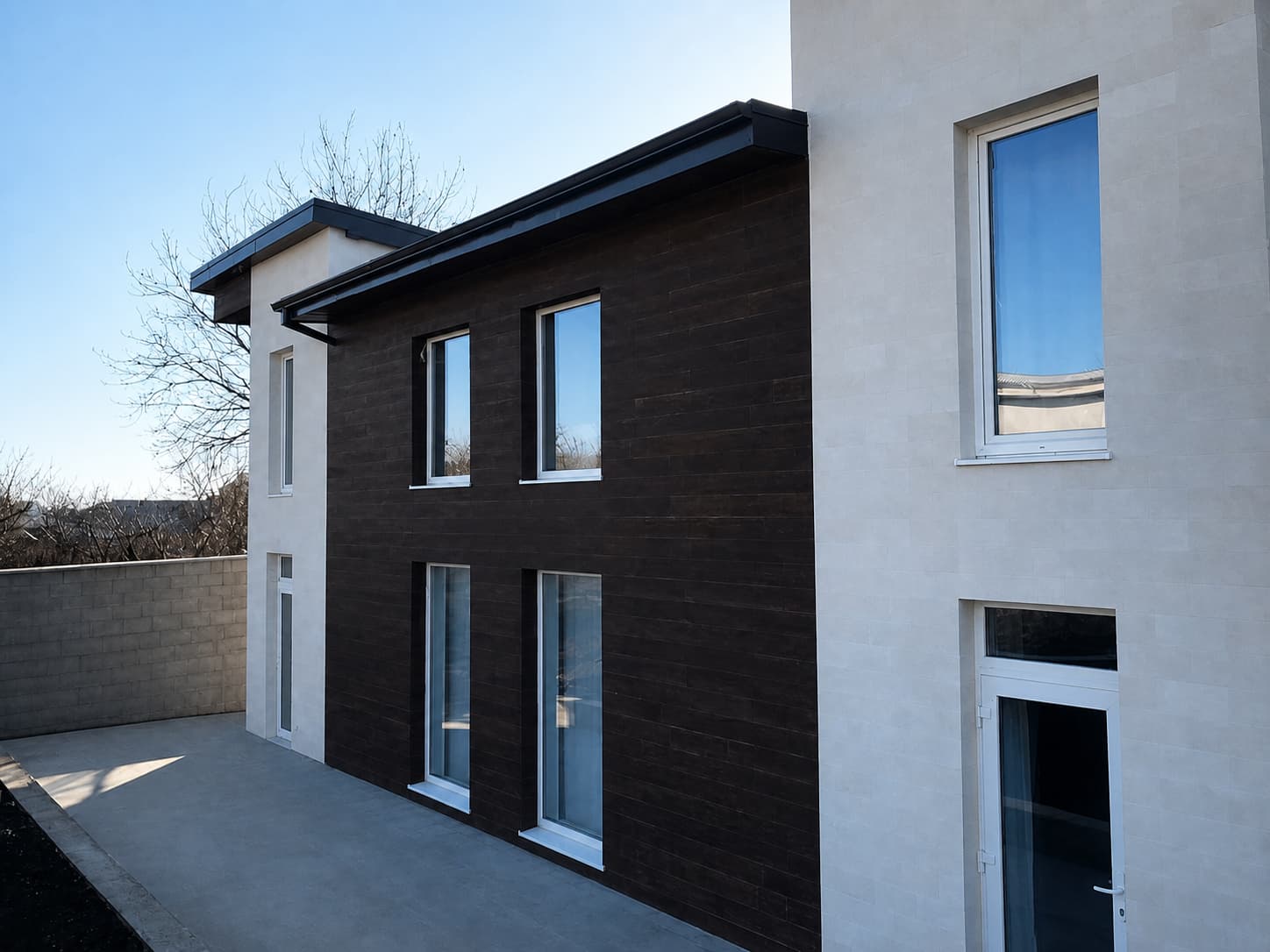 PletaFlex flexible stone facade — private house in Bender — 3