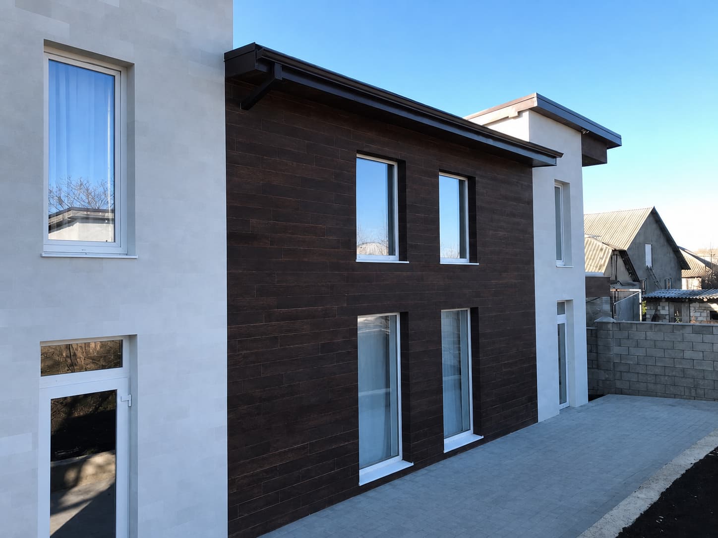 PletaFlex flexible stone facade — private house in Bender — 5