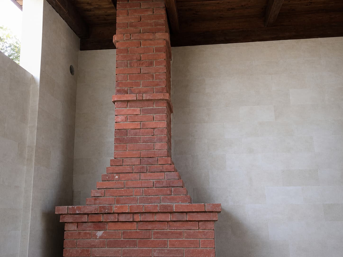 PletaFlex flexible stone tile — fireplace — 4