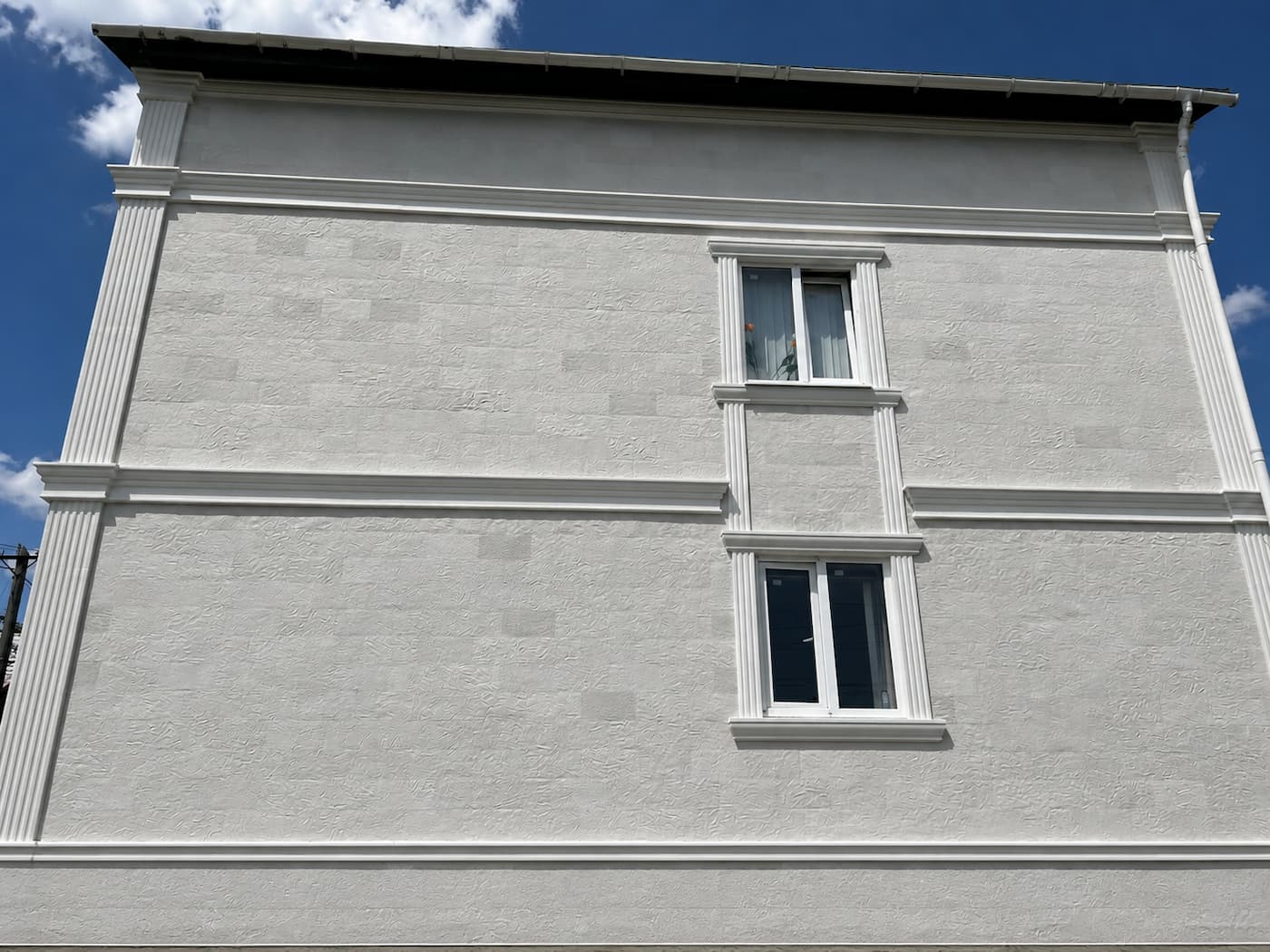 Private house in Telecentre — flexible stone facade — 2