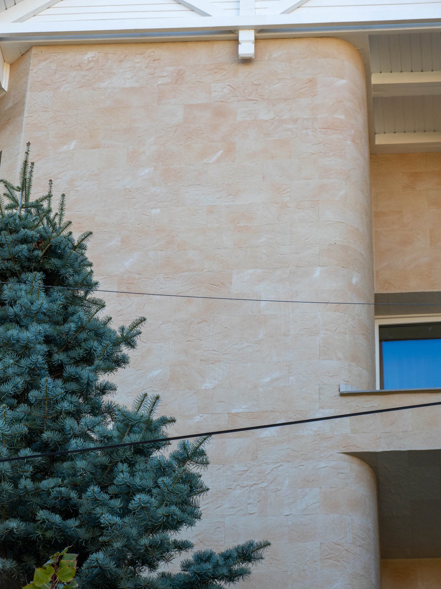 Flexible facade panels Pletaflex — Telecentru — 8
