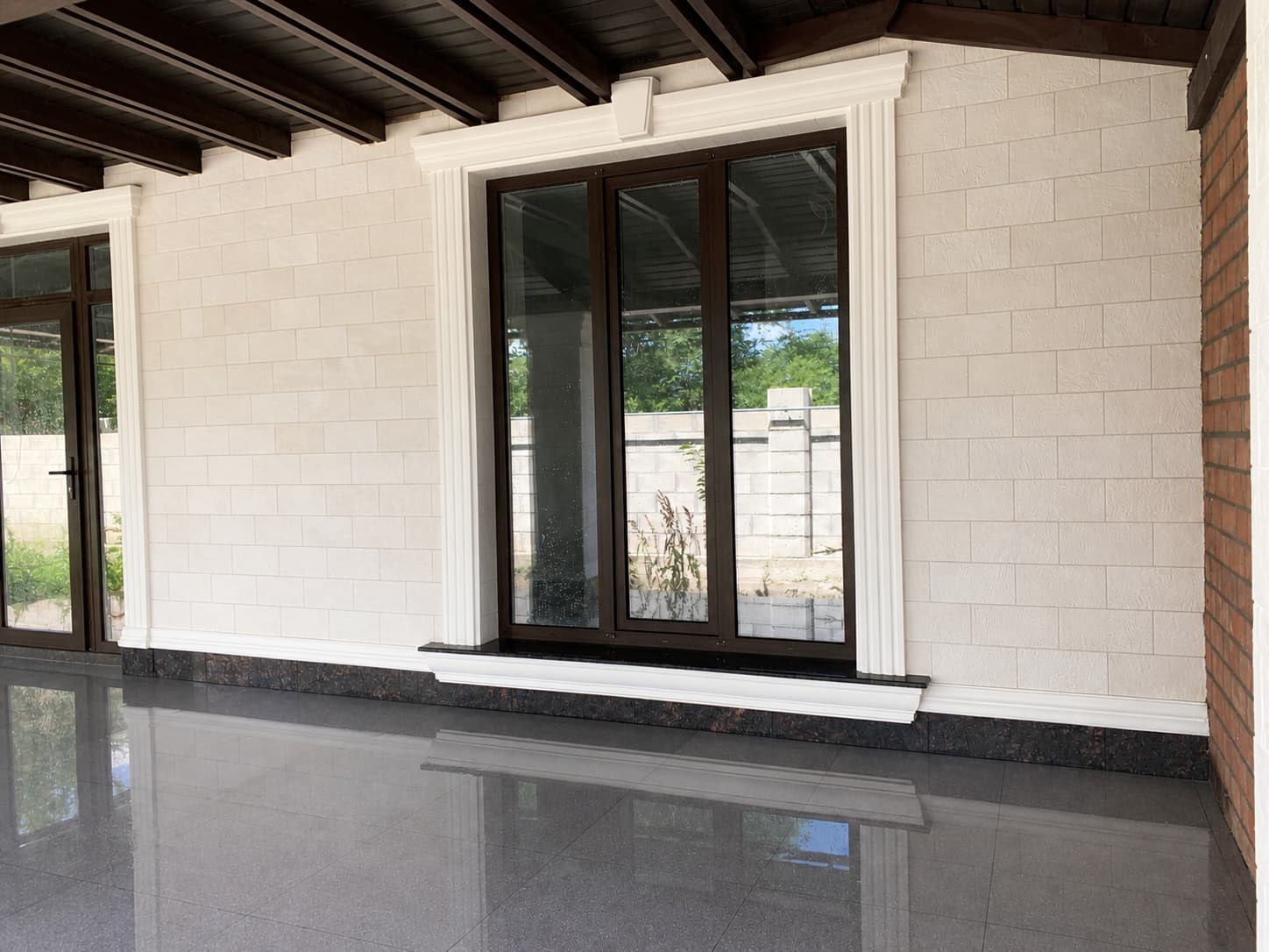 Manor in Durlesti — flexible tile facade — 14