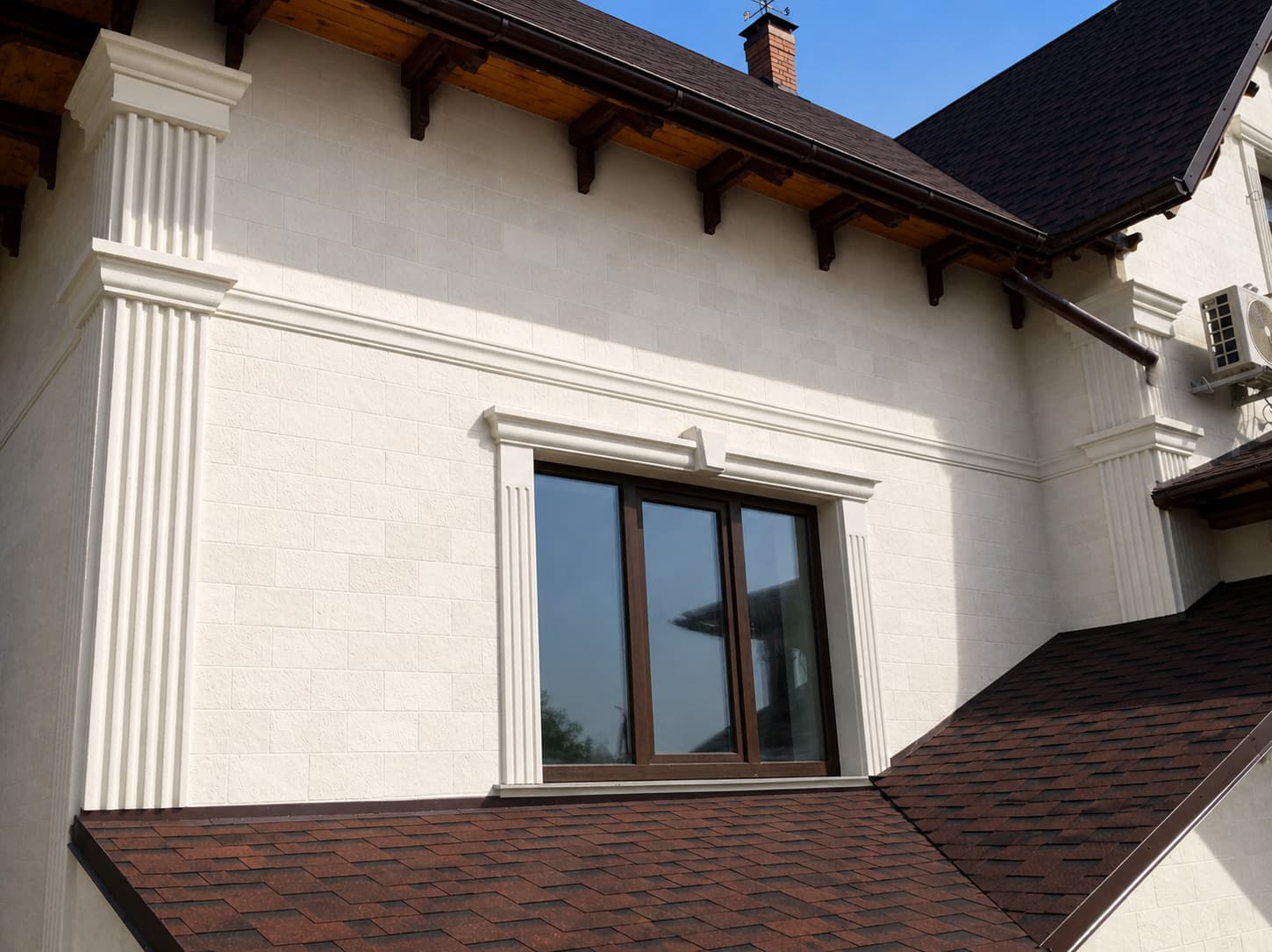 Manor in Durlesti — flexible tile facade — 5