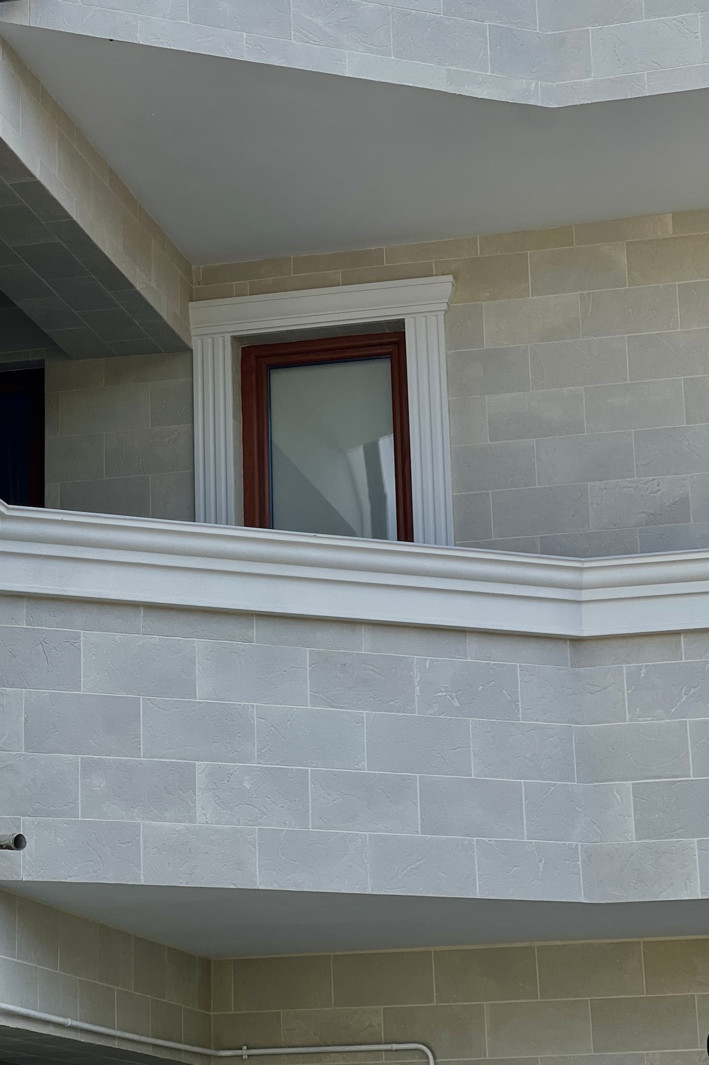 Flexible stone for the facade — building in Ciocana — 6