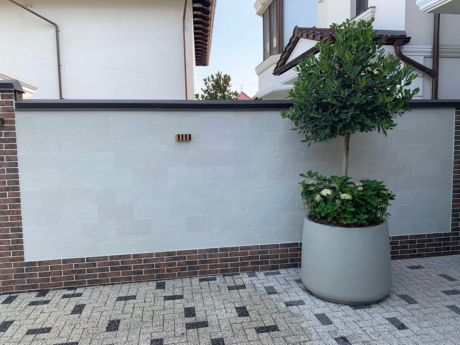 Flexible panels — fence — 2