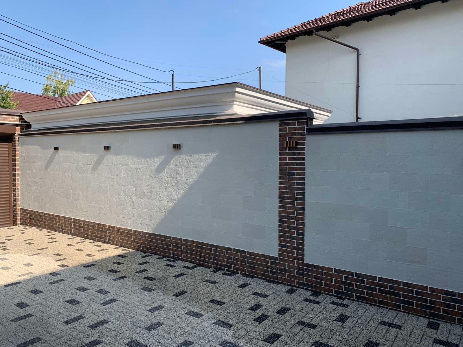 Flexible panels — fence — 3