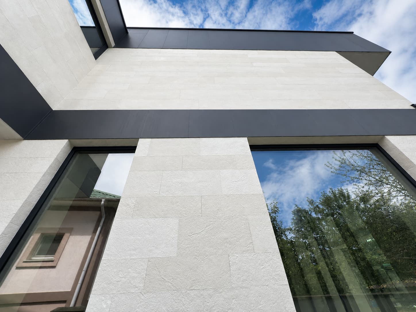 PletaFlex flexible stone – residence in Durlesti — 11