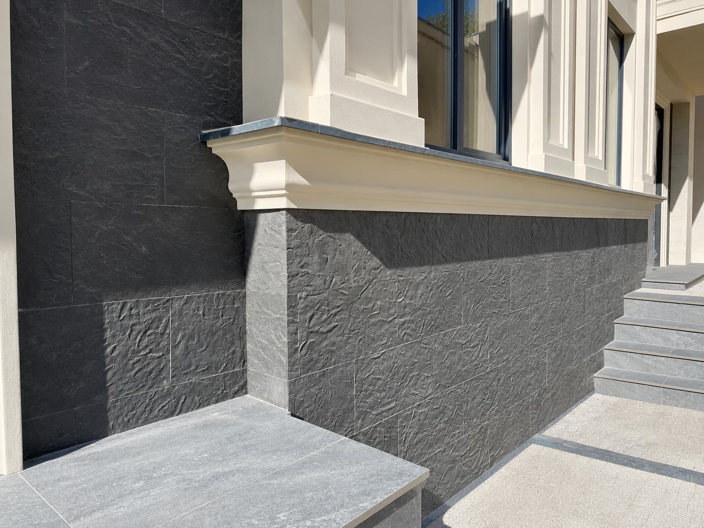 Pletaflex flexible cladding — houses in Telecentru — 2