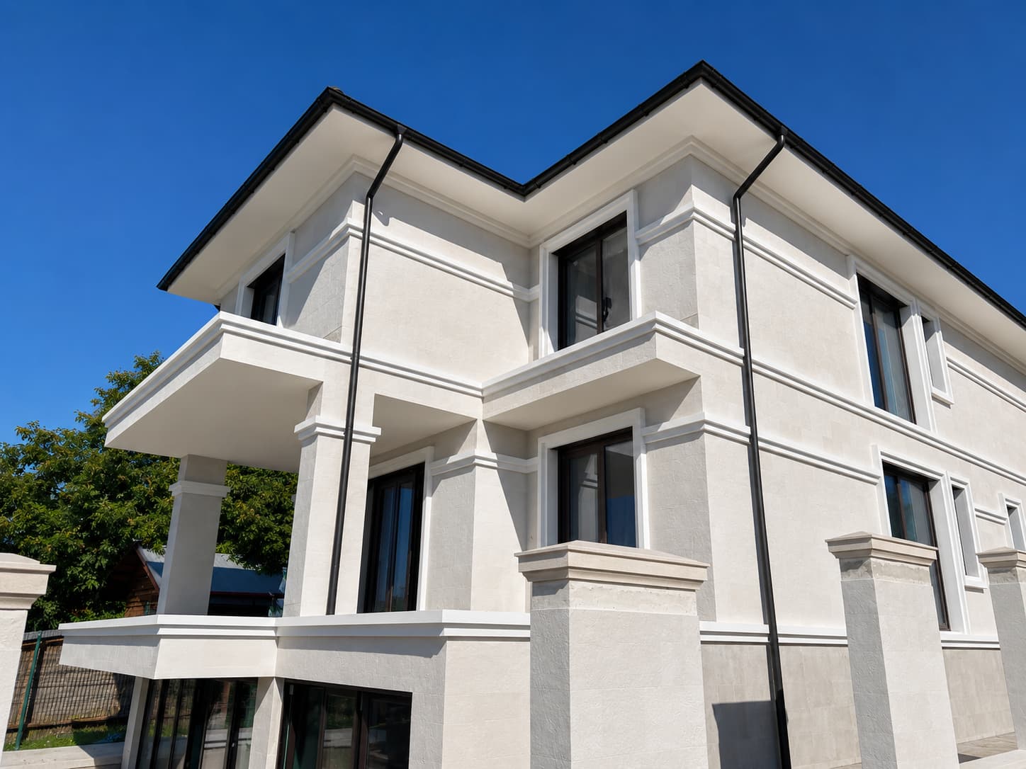 Flexible stone — house in Romania — 3