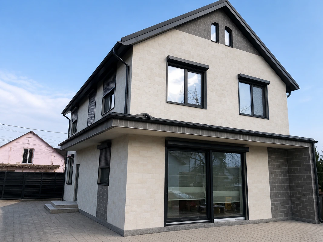 PletaFlex flexible stone — private house in Suruceni